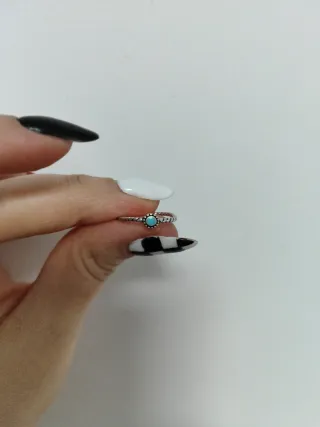 Anillo Plata Ley S925 21mm