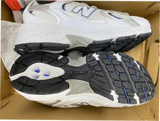New Balance 530 Blancas Plata Azul Talla 39
