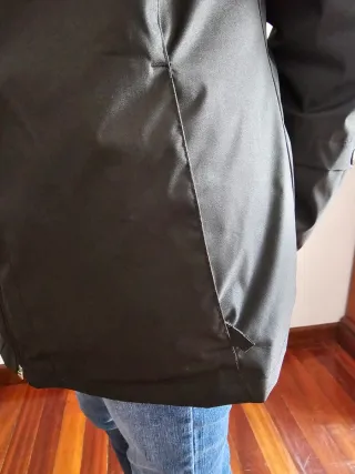 Parka Negra Decathlon