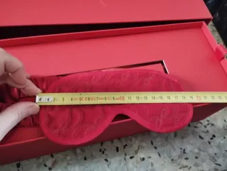 Set Maschera e Pantofole Christian Louboutin Rosso