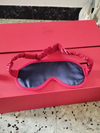 Set Maschera e Pantofole Christian Louboutin Rosso