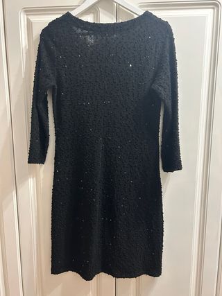 Conjunto dVestido y chaqueta fiesta lentejuelas