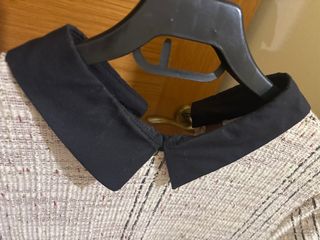 Vestido Zara cuadros beige y gris