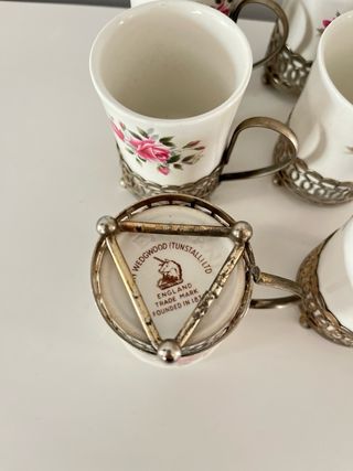 Set di 6 tazze antiche di Enoch Wedgwood