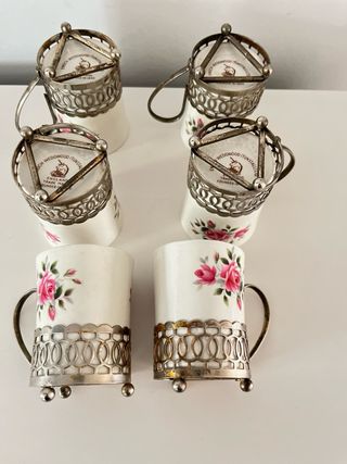 Set di 6 tazze antiche di Enoch Wedgwood