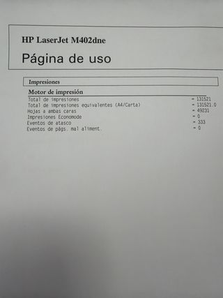 Impresora HP LaserJet Pro M402dn