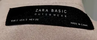 Abrigo entretiempo ZARA