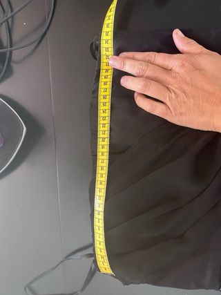 Vestido fiesta negro con pedrería