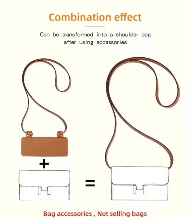 Correa Con Soporte Para Hermés Sin Estrenar