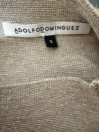 Vestido Adolfo Domínguez Beige/Gris