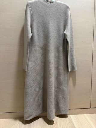 Vestido Adolfo Domínguez Beige/Gris