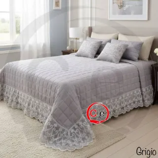 Copriletto Anastasi Bianco con Pizzo