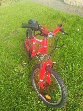 Bicicleta Infantil Roja 20 Pulgadas