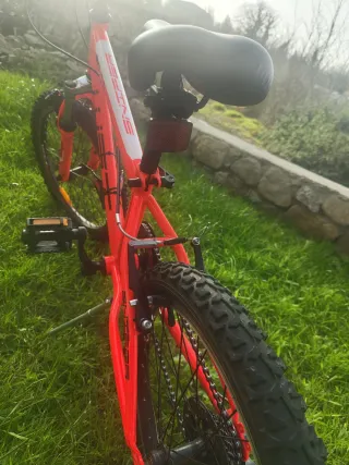 Bicicleta Infantil Roja 20 Pulgadas