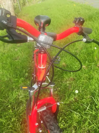 Bicicleta Infantil Roja 20 Pulgadas