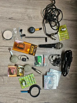 Lote Accesorios Fotografía y Audio Konix