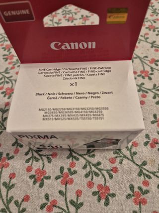 Tinta Canon 540 BLACK PG-540 sin abrir