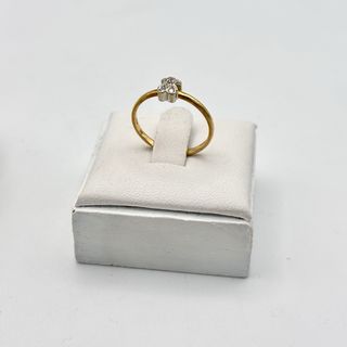 TOUS Anillo de oro 18kt y diamantes