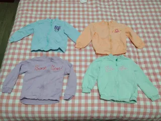 4 Felpe Benetton bambina 3 anni