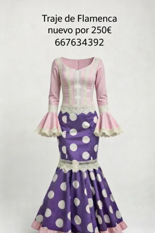 Trajes Flamenca a la venta, confeccion propia