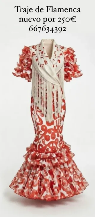 Trajes Flamenca a la venta, confeccion propia