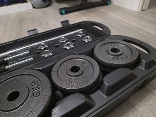 Set Mancuernas Hierro Fundido 50kg