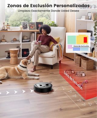 Aspirador y Fregasuelos 3 en 1 TIPO ROOMBA