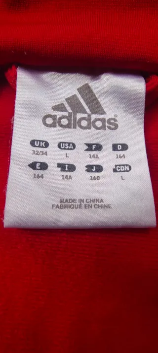 Chaqueta Adidas Vintage roja