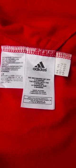 Chaqueta Adidas Vintage roja