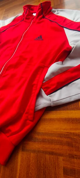 Chaqueta Adidas Vintage roja