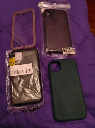 Fundas iPhone 11 (3 unidades)