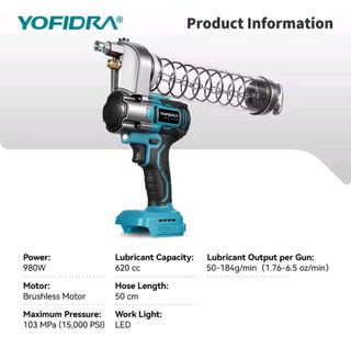 Pistola ENGRASADORA eléctrica