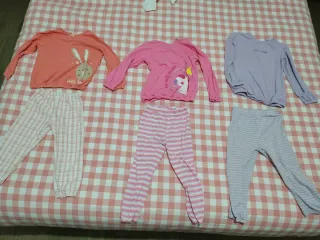 Pigiami bambina 3 anni: 3 completi