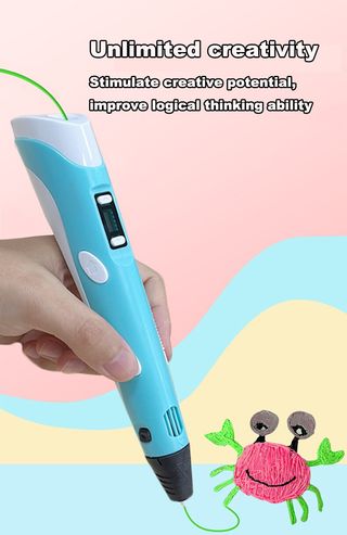 LÁPIZ 3D + 110 METROS DE FILAMENTO PLA