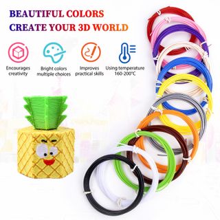 LÁPIZ 3D + 110 METROS DE FILAMENTO PLA