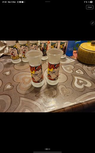 Bicchieri Keglevich Komix 99' Collection