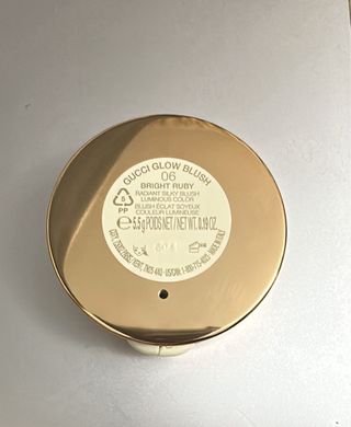 Colorete Gucci Rojo cucci blush nuevo número 06