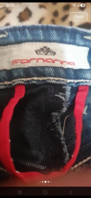 Fornarina Jeans Skinny Zoe Blu