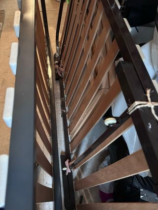 Estructura Cama Nido Madera 90cm