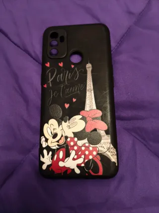 Funda Xiaomi Redmi 9C Mickey y Minnie París
