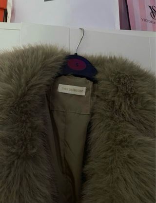 Abrigo pelo talla única