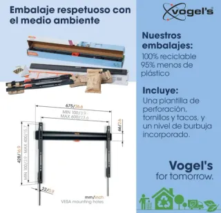 Soporte pared TV Vogel's TVM 3605