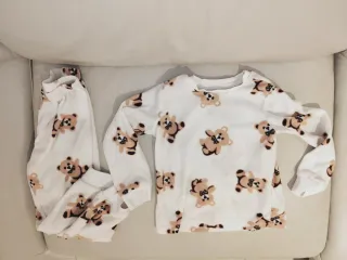 Pigiama pile orsetto bambina 3 anni