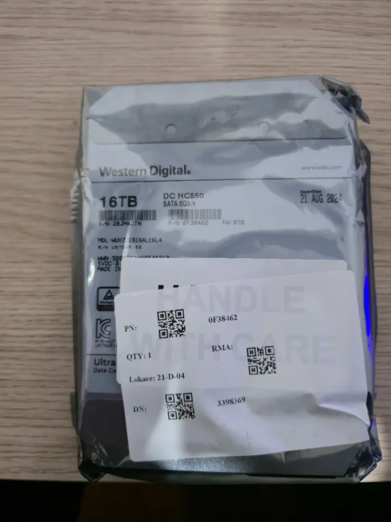Disco Duro Western Digital 16TB