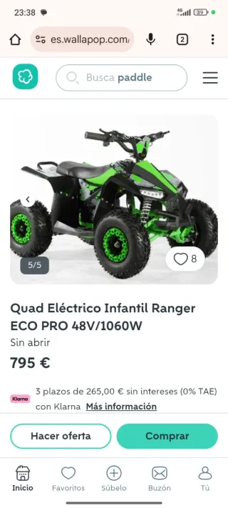 Quad Eléctrico Infantil Ranger ECO PRO