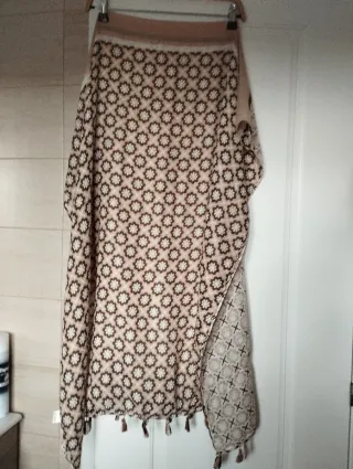 2 Pañuelos Leopardo Beige y Negro