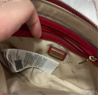Bolso Guess Rojo Original