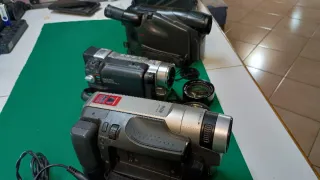 3 videocamere per pezzi di ricambio