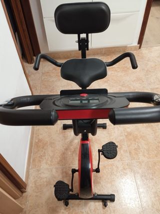 Bicicleta Estática Eléctrica Plegable