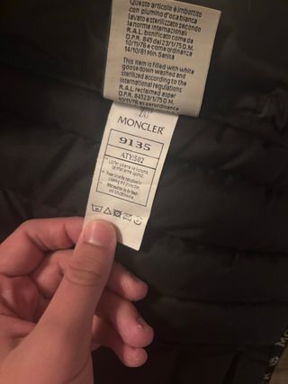 Chaleco Moncler Negro